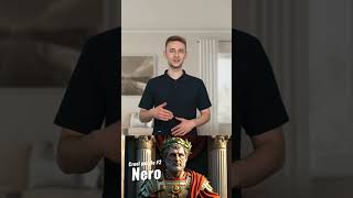 Nero Roman Emperor Ancient Era Cruel people 2 history youtubeshorts shorts [upl. by Tim665]