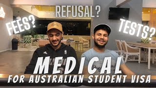 Medical Test for Australia  Student VISA  Fees Tests [upl. by Nahum]