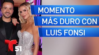 Esposa de Luis Fonsi habla del momento más duro junto al cantante [upl. by Oloapnaig]