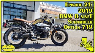 2019 BMW R nineT Scrambler Option 719 Review [upl. by Dnomaid]