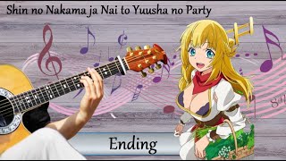 Tutorial Shin no Nakama ending Guitar [upl. by Alexandria]