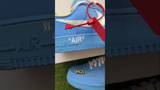 DETAILED LOOK Nike x OffWhite Air Force 1 “MCA” shorts [upl. by Rebna]