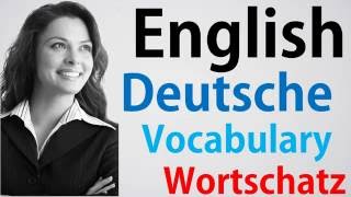 Video46 DeutschEnglisch Wortschatz Übersetzung German English Kostenlos Außerirdische [upl. by Jennette524]