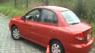 KIA RIO STYLUS TEST DRIVE PATIOTUERCA [upl. by Vanden732]