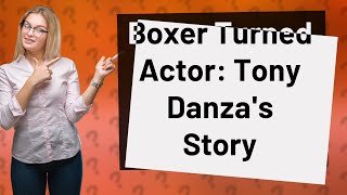 Was Tony Danza a real boxer [upl. by Jedd817]