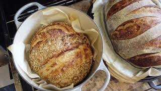 The easiest amp most delicious foolproof sourdough bread recipe for everyone including the beginners [upl. by Ydasahc]