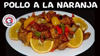 Como cocinar pollo a la naranja estilo Chino [upl. by Tnahsarp]