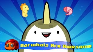 Narwhals Are Awesome  Silly Song  JellyBug [upl. by Junette]