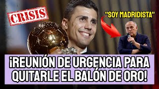 ÚLTIMA HORA UEFA Y FRANCE FOOTBALL MEDITAN QUITARLE BALÓN DE ORO A RODRI POR UN TEMA DE FAIR PLAY [upl. by Philbrook]