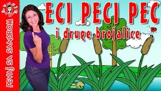 💖 Eci peci pec i druge brojalice 💖 Pevaj Sa Sandrom  Dečije pesme  Dečije priče [upl. by Alodi342]