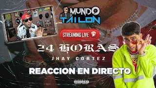 JHAY CORTEZ  24 HORAS 🕊️  TIRAERA PA BRYANT MYERS  REACCION [upl. by Berners]