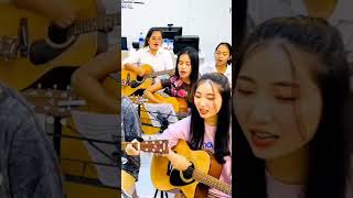 ဒီဇင်ဘာည guitar guitarcover lyrics [upl. by Niltak672]