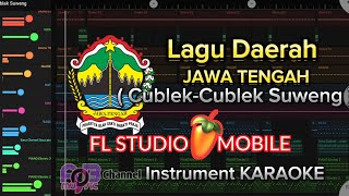 Lagu Daerah JAWA TENGAH  Cublak Cublak Suweng  KARAOKE lirik karaoke flstudiomobile [upl. by Lauzon]