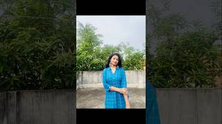 G R W M FOR ষষ্ঠী STYLING BLUE KUTRA makeup ytshorts grwm agomoni fashion blue viralsong [upl. by Xyno]