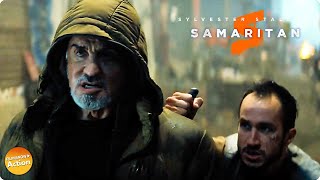 SAMARITAN 2022 Clip  First Look Trailer  Sylvester Stallone Action Superhero Movie [upl. by Schwitzer843]