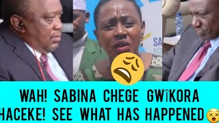 WAH😵SABINA CHEGE E HACEKE NÎ GÎKO GÎKÎ SEE WHAT HAS HAPPENED 🫢 [upl. by Claretta44]