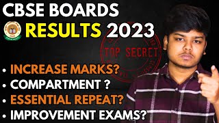 How to increase Marks in Cbse Boards Results 2023  Compart Essential Repeat Improvement exam [upl. by Akemej399]