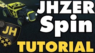 Freestyle Tutorial  JHZER Spin [upl. by Ettenuahs]