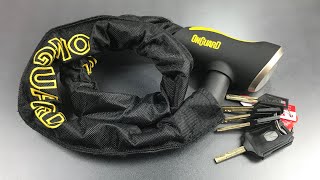 680 OnGuard Mastiff Bicycle Chain Lock Picked [upl. by Mascia]