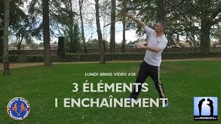 3 éléments  1 enchaînement  Arnis Kali Eskrima [upl. by Orme763]