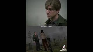 Silent hill 2 vs silent hill 2 remake gaming games silenthill silenthill2024 [upl. by Wsan]