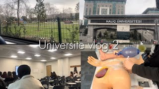 Haliç Üniversitesi  anestezi bölümünde bir günüm  neler yapıyorum  anestezi laboratuvarı [upl. by Finkelstein70]