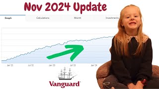 5 Year Olds Vanguard Portfolio Update 12 [upl. by Himelman]