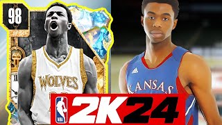 FREE ANDREW WIGGINS GAMEPLAY IN NBA2K24 MyTeam IS HE THE BEST SG TO EVER DO IT [upl. by Yllah]