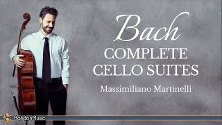 Bach  Complete Cello Suites Massimiliano Martinelli [upl. by Nerdna137]