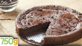 Recette de Gâteau au chocolat sans beurre  750g [upl. by Haiacim]