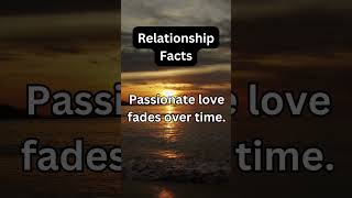 Passionate love fades over time psychologyfacts [upl. by Harmon]