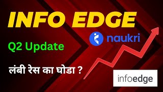 Info Edge Share Latest News and Analysis [upl. by Lladnor]