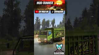 Hino 4x4 Mod Truck ektra edit texture Mudrunner mudrunner truck CRFAUZI08 [upl. by Anec]