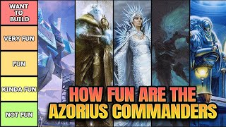 Which Azorius Commander Is The Most Fun  EDH Tier List  MTG [upl. by Gweneth]