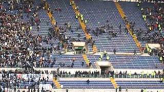 Scontri ultras fuori stadio violentissimi lazio roma 12 amatoriale [upl. by Neville]