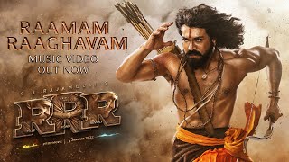 Raamam Raaghavam Song  RRR – Ram Charan  NTR Maragathamani  SS Rajamouli  RiseOfRam [upl. by Luzader]