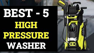 Top 5 Best High Pressure Washer in 2024 [upl. by Nanam206]