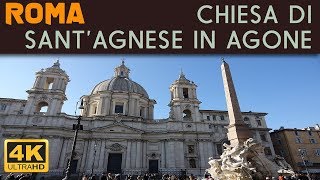 ROMA  Chiesa SantAgnese in Agone in Piazza Navona [upl. by Ahs]