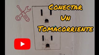 Como Conectar un TomaCorriente Facilmente electricidad tutorial hazlotumismo [upl. by Pedaias]