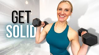 45minute FULL BODY Strength Training [upl. by Dihaz]