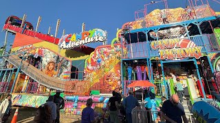 Candy Adventure Fun House at the NC State Fair 2024 • Full Walkthrough [upl. by Atnom]