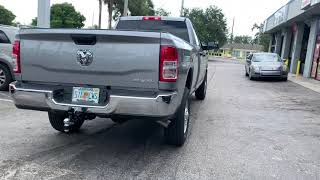 Dodge Ram 64L Muffler delete CAUTION [upl. by Lewellen656]