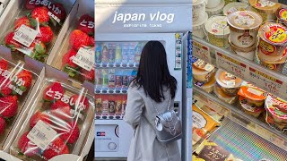 japan diaries 🇯🇵 shibuya sky hakone amp tochigi strawberry amp apple farms shopping in tokyo vlog [upl. by Beffrey]