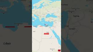 Distance between Rabat Morocco to Tel Aviv Palestine moscowregion aviation ukrainerussiaborder e [upl. by Sivart]