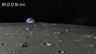 Moon  Close Up View  Real Sound HD [upl. by Einnel87]