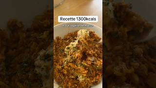 Recette repas 1300kcals [upl. by Norry]