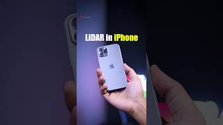 LiDar sensor in iPhone 🤯 [upl. by Naahs671]