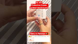 Rs 411 primer proactive cream from Temu in Pakistan 🇵🇰🛍️temu review honestreview makeup [upl. by Ollie]