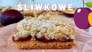 🥮 Ciasto Śliwkowe z kruszonką  jesienny lider słodkości [upl. by Ynoep]