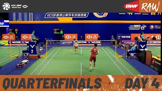 VICTOR Hong Kong Open 2023  Day 4  Court 2  Quarterfinals  Session 2 [upl. by Stilu]